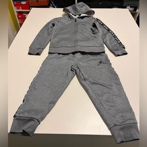 Nike, Jordan, grey 2 piece sweatsuit